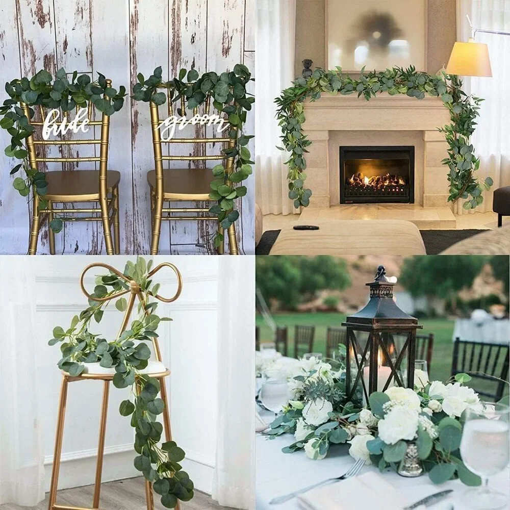 Artificial Eucalyptus Garland Faux